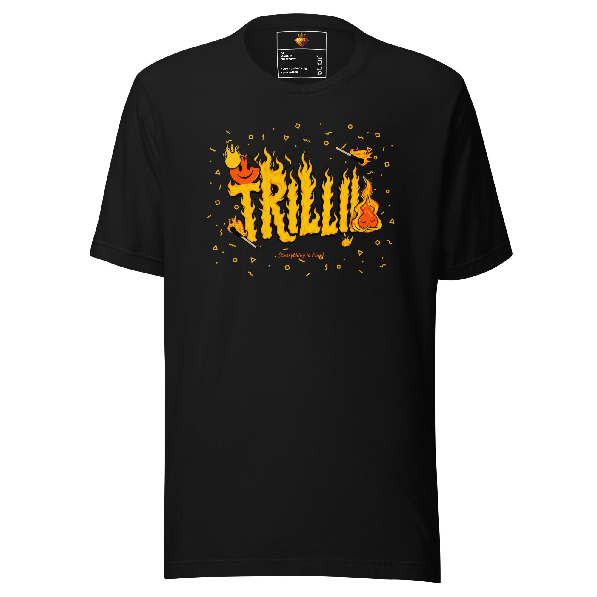 Everything is Fine (Unisex T-shirt) - Trillii