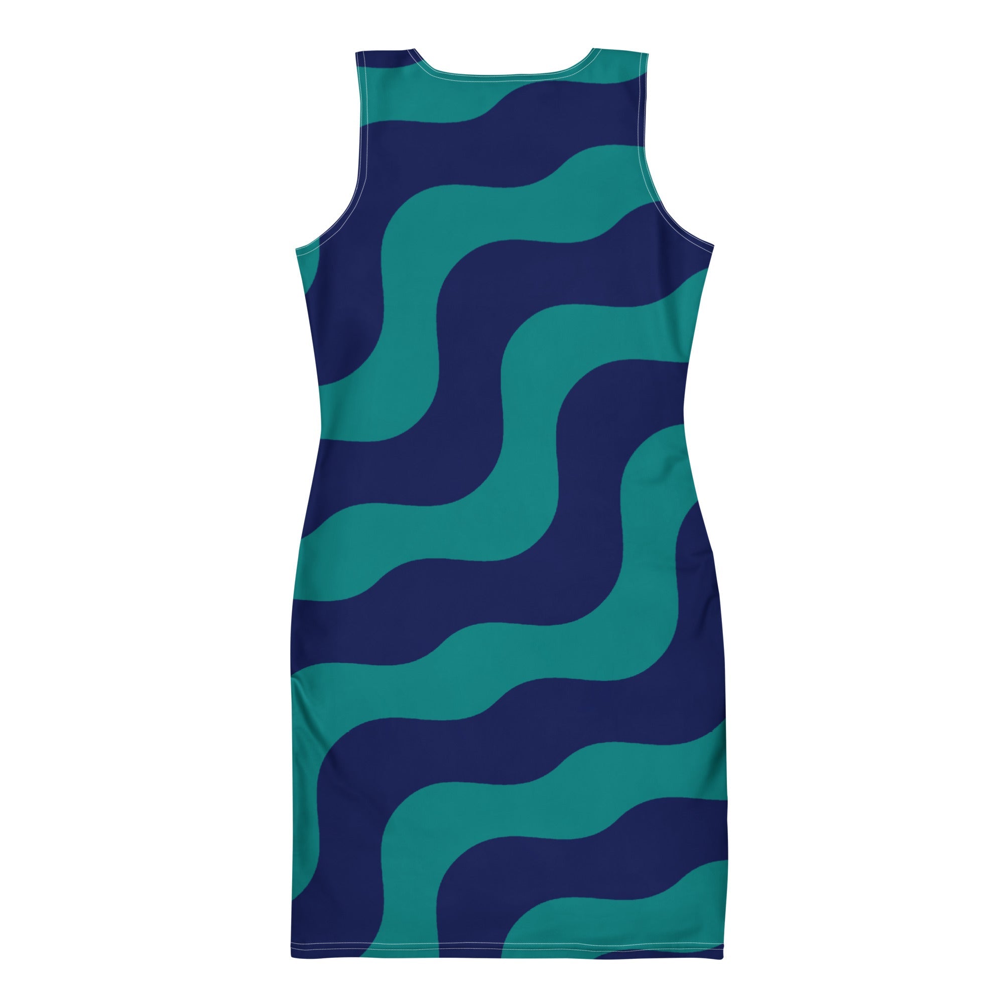Feeling Blue (Bodycon Dress - FB0078) - Trillii