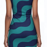 Feeling Blue (Bodycon Dress - FB0078) - Trillii