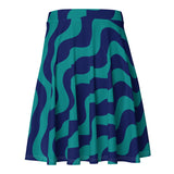 Feeling Blue (Skater Skirt - FB0078) - Trillii