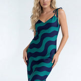 Feeling Blue (Slip Dress - FB0078) - Trillii