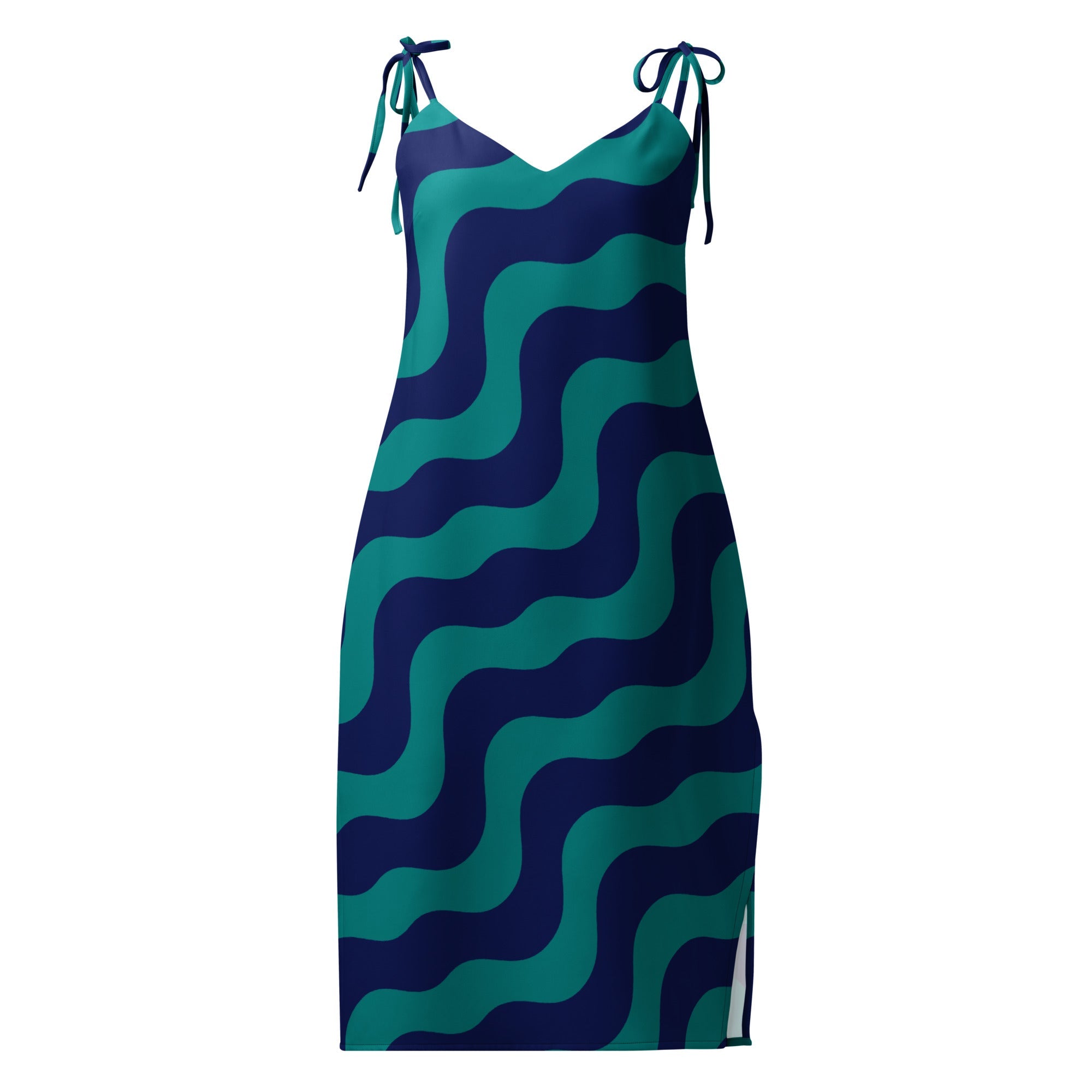 Feeling Blue (Slip Dress - FB0078) - Trillii