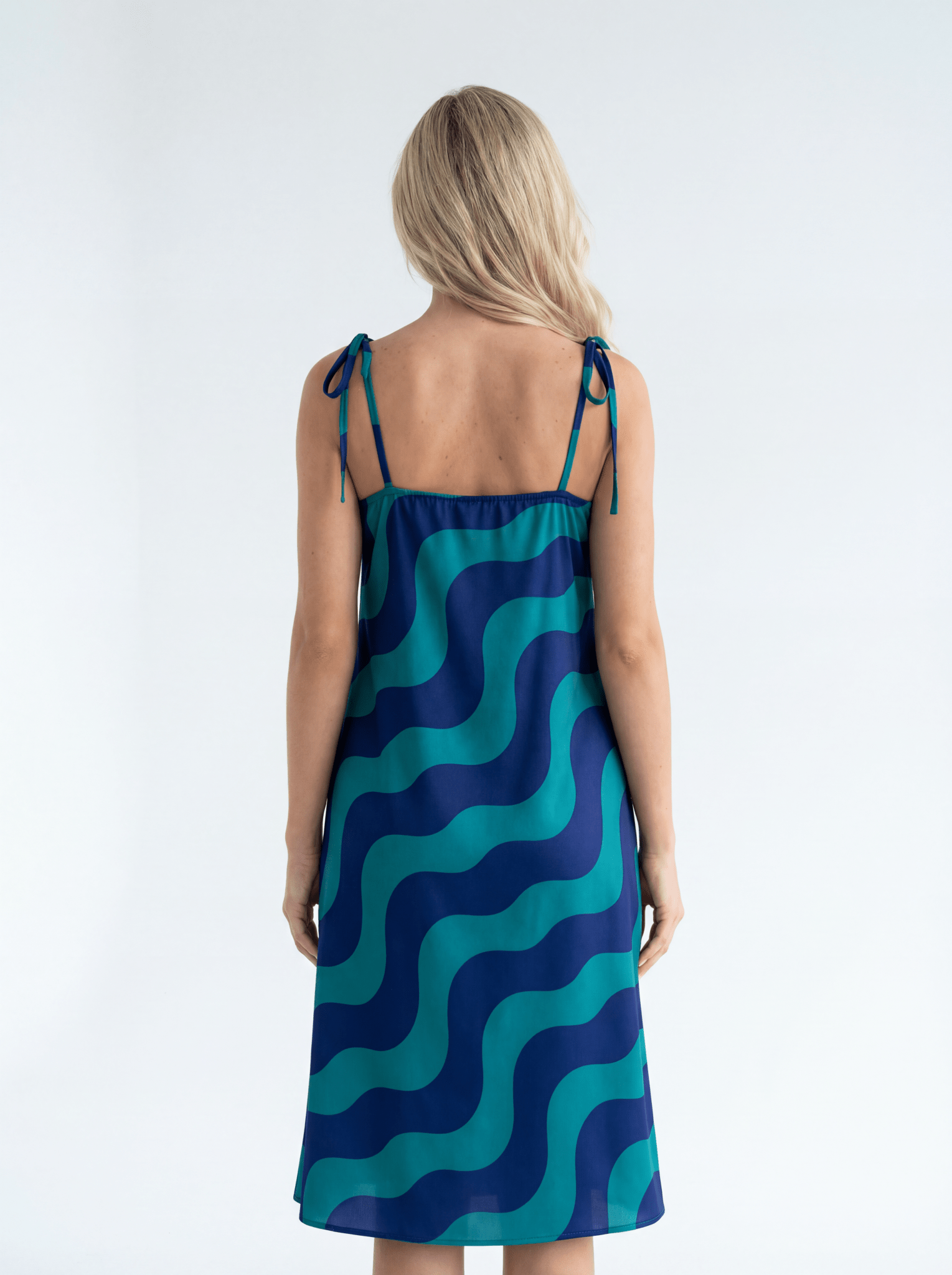Feeling Blue (Slip Dress - FB0078) - Trillii