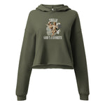 God's Favorite (Crop Hoodie) - Trillii