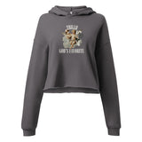 God's Favorite (Crop Hoodie) - Trillii