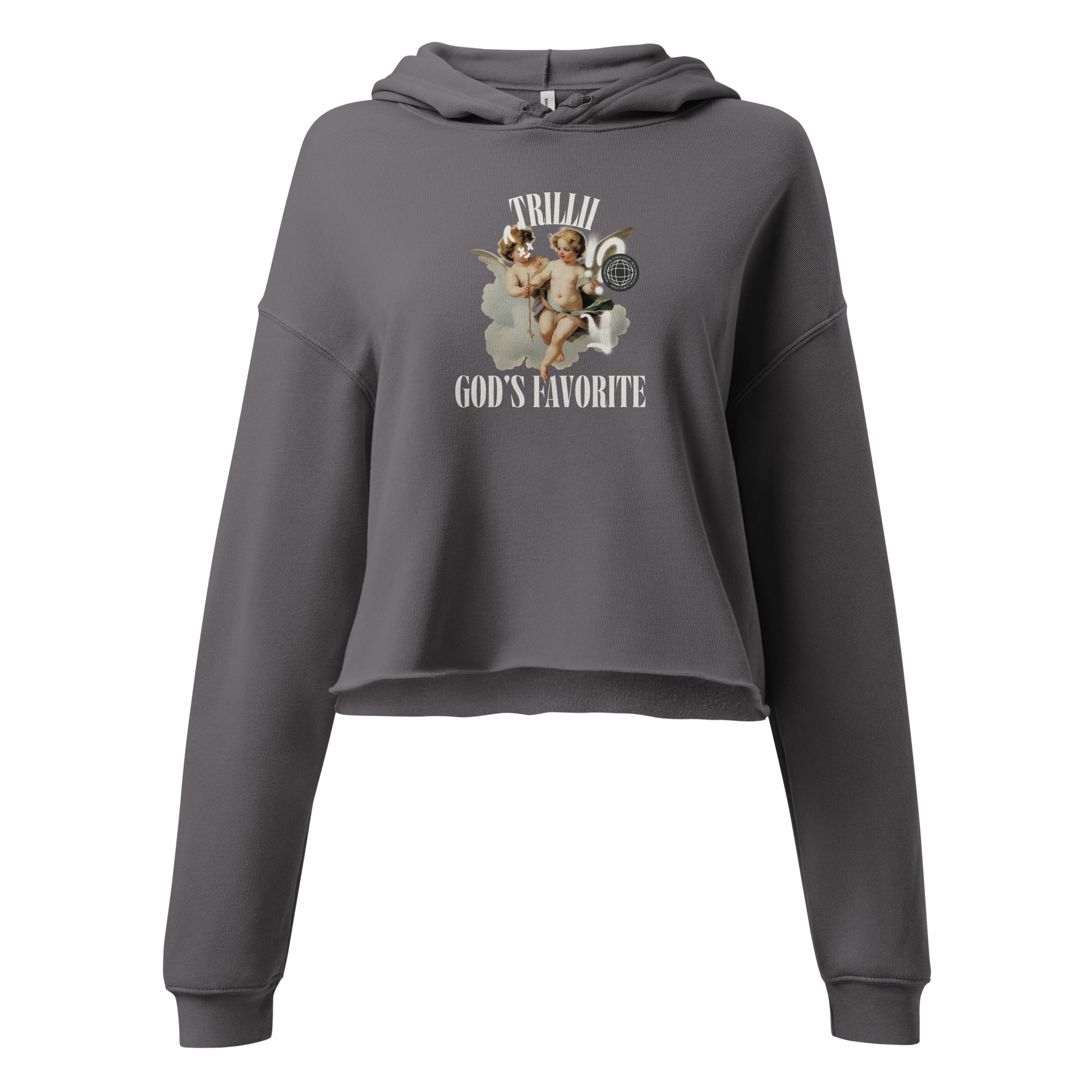 God's Favorite (Crop Hoodie) - Trillii