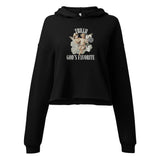 God's Favorite (Crop Hoodie) - Trillii