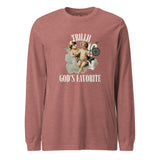 God's Favorite (Unisex Long Sleeve Tee) - Trillii