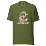 God's Favorite (Unisex T-shirt) - Trillii