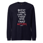 Greatness (Unisex Long Sleeve Tee - 0148) - Trillii