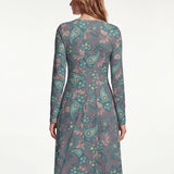 Imaginary (Midi Dress - FB0093) - Trillii