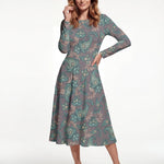 Imaginary (Midi Dress - FB0093) - Trillii
