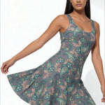 Imaginary (Skater Dress - FB0093) - Trillii