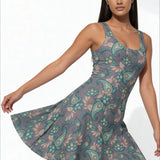 Imaginary (Skater Dress - FB0093) - Trillii