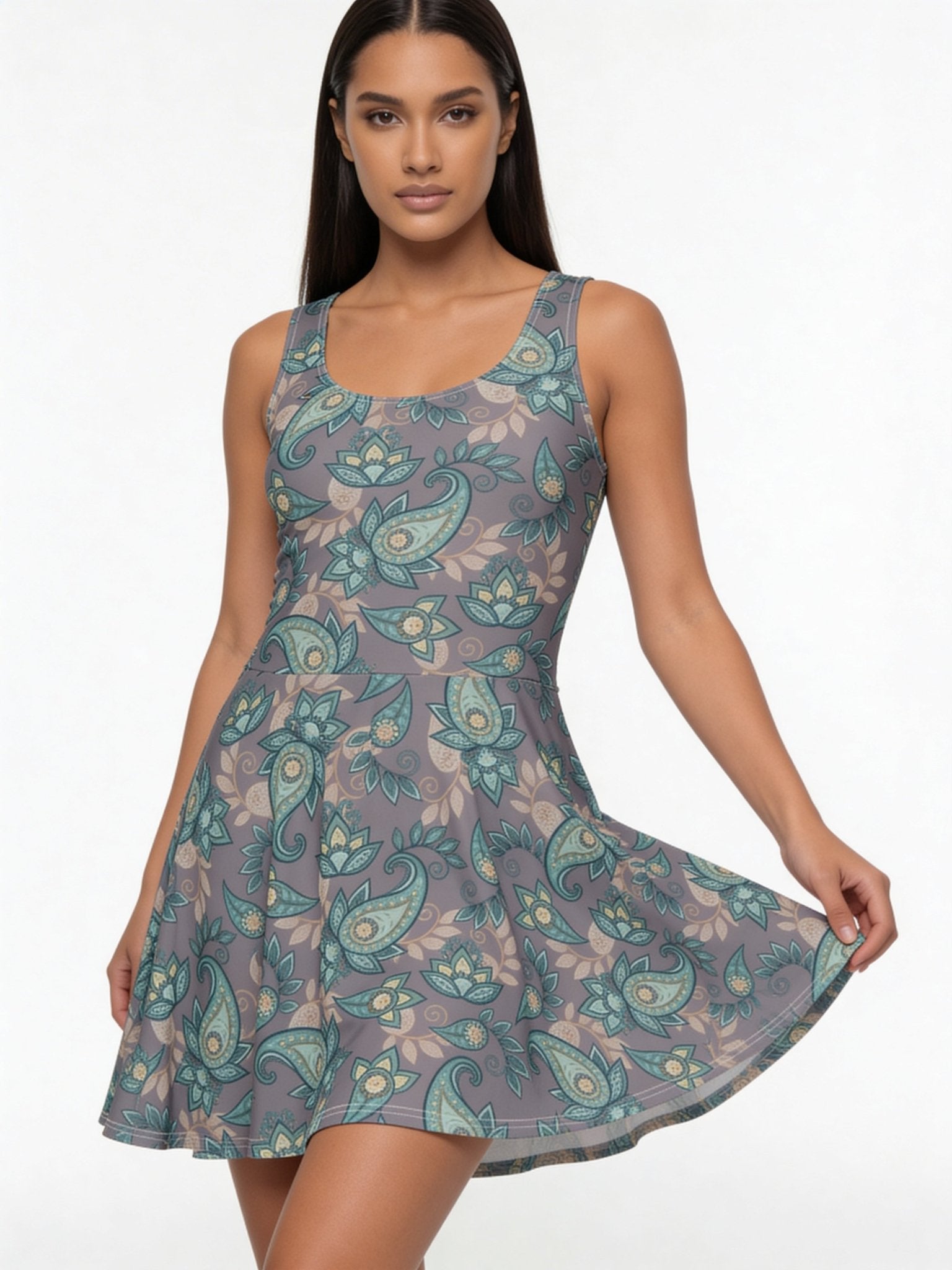 Imaginary (Skater Dress - FB0093) - Trillii
