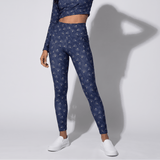 Imperial Bloom (Crossover Leggings w/ pockets - FB0069) - Trillii