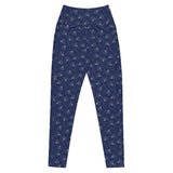 Imperial Bloom (Crossover Leggings w/ pockets - FB0069) - Trillii