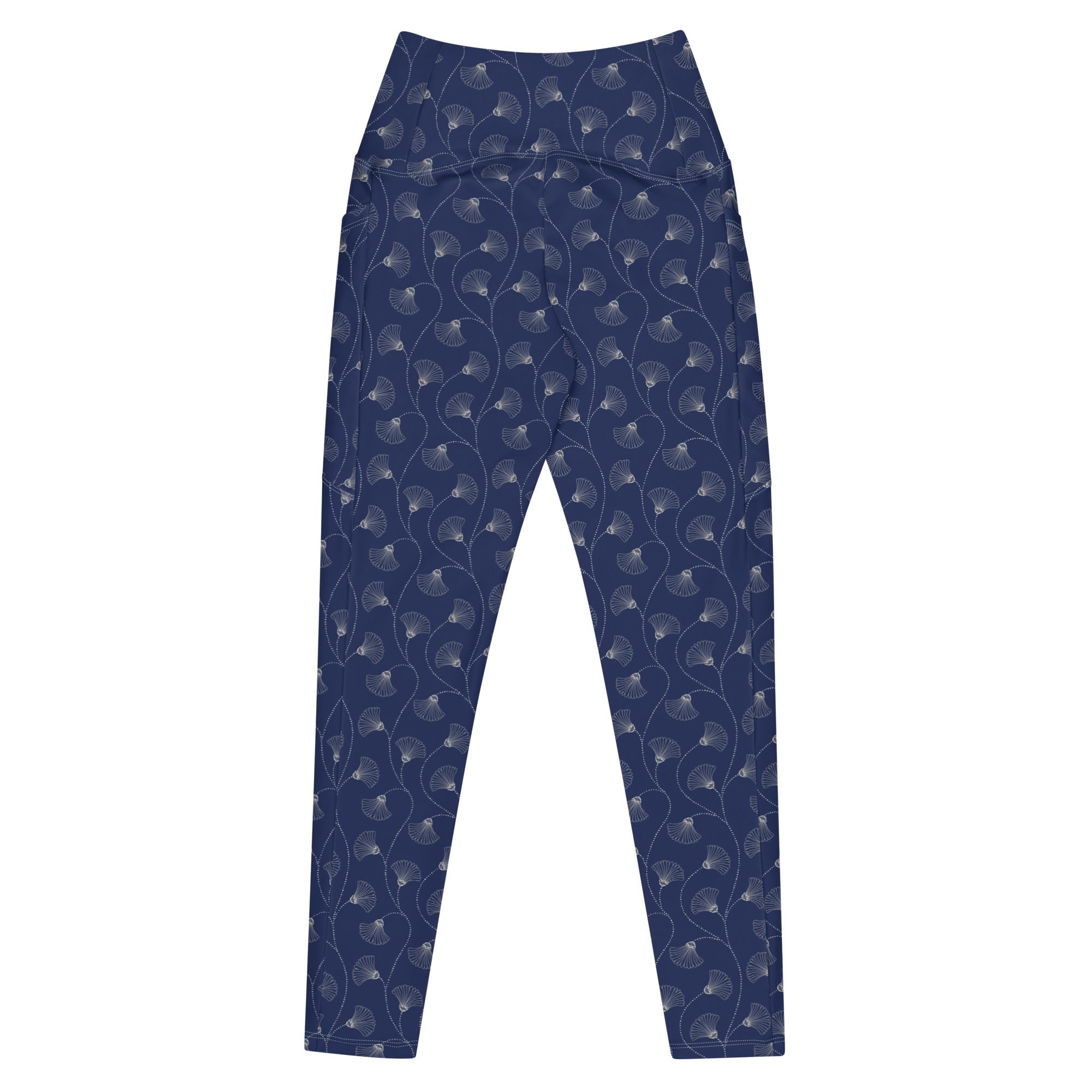 Imperial Bloom (Crossover Leggings w/ pockets - FB0069) - Trillii