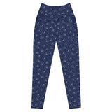 Imperial Bloom (Crossover Leggings w/ pockets - FB0069) - Trillii