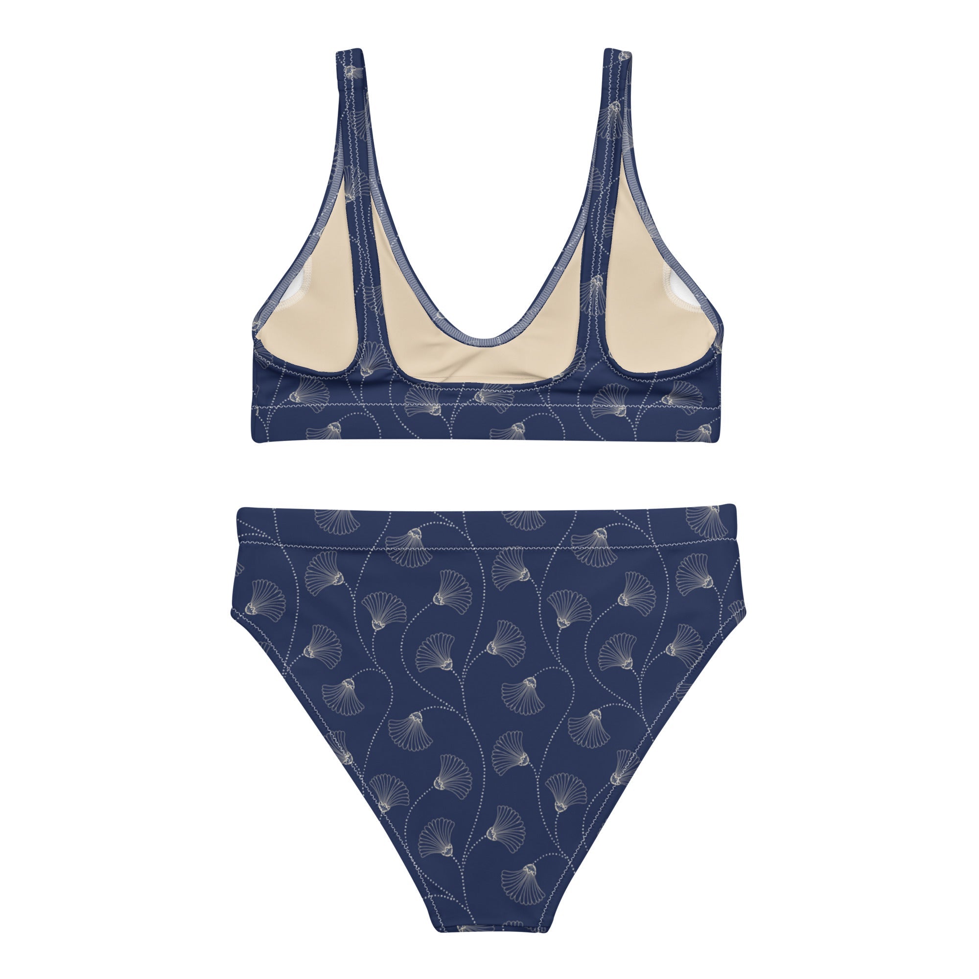 Imperial Bloom (High Waisted Bikini - FB0069) - Trillii