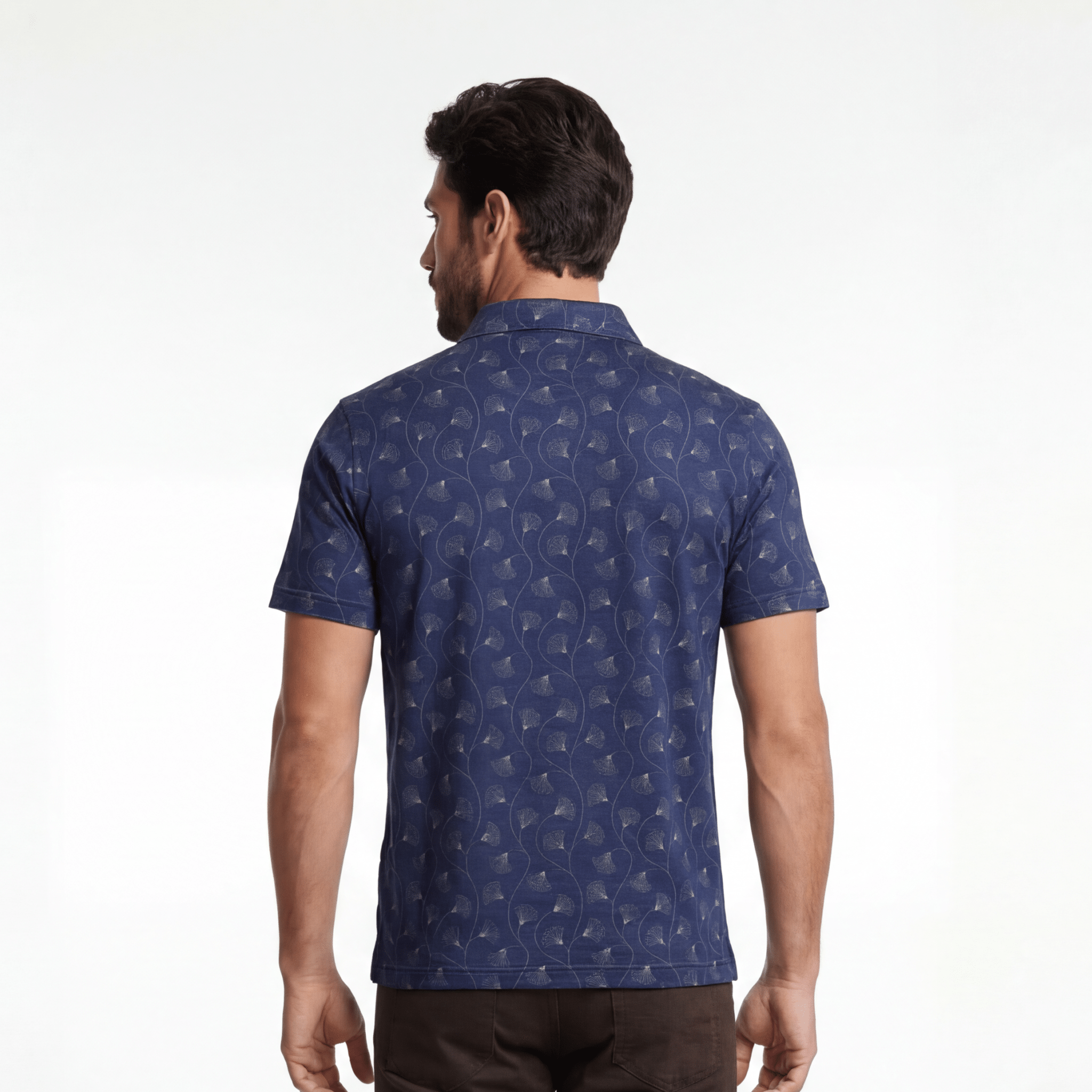 Imperial Bloom (Slim Fit Polo - FB0069) - Trillii