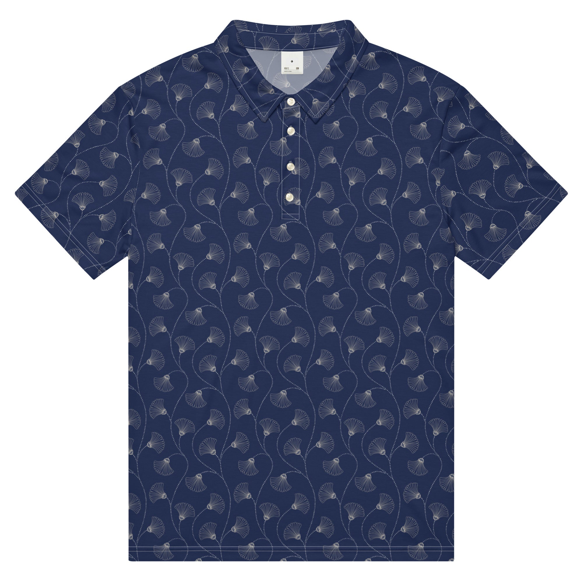 Imperial Bloom (Slim Fit Polo - FB0069) - Trillii