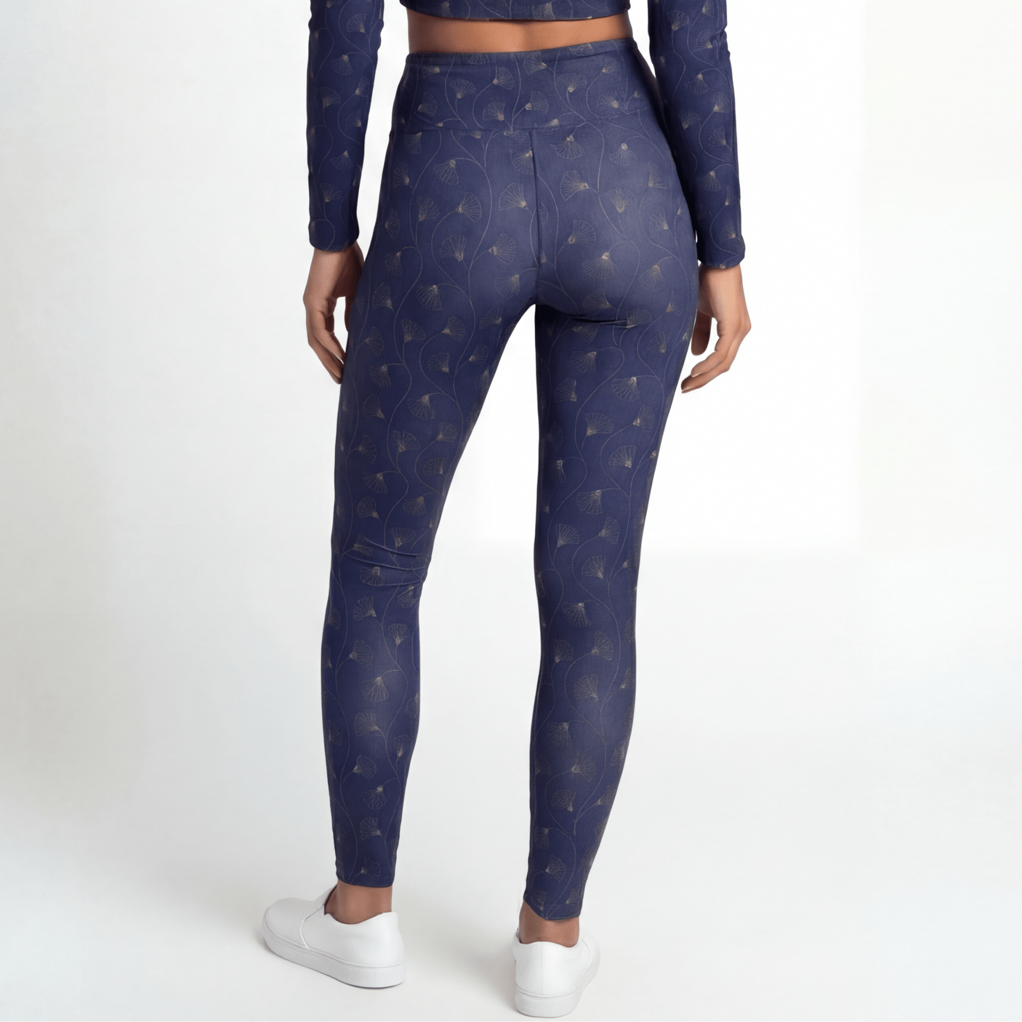 Imperial Bloom (Yoga Leggings - FB0069) - Trillii