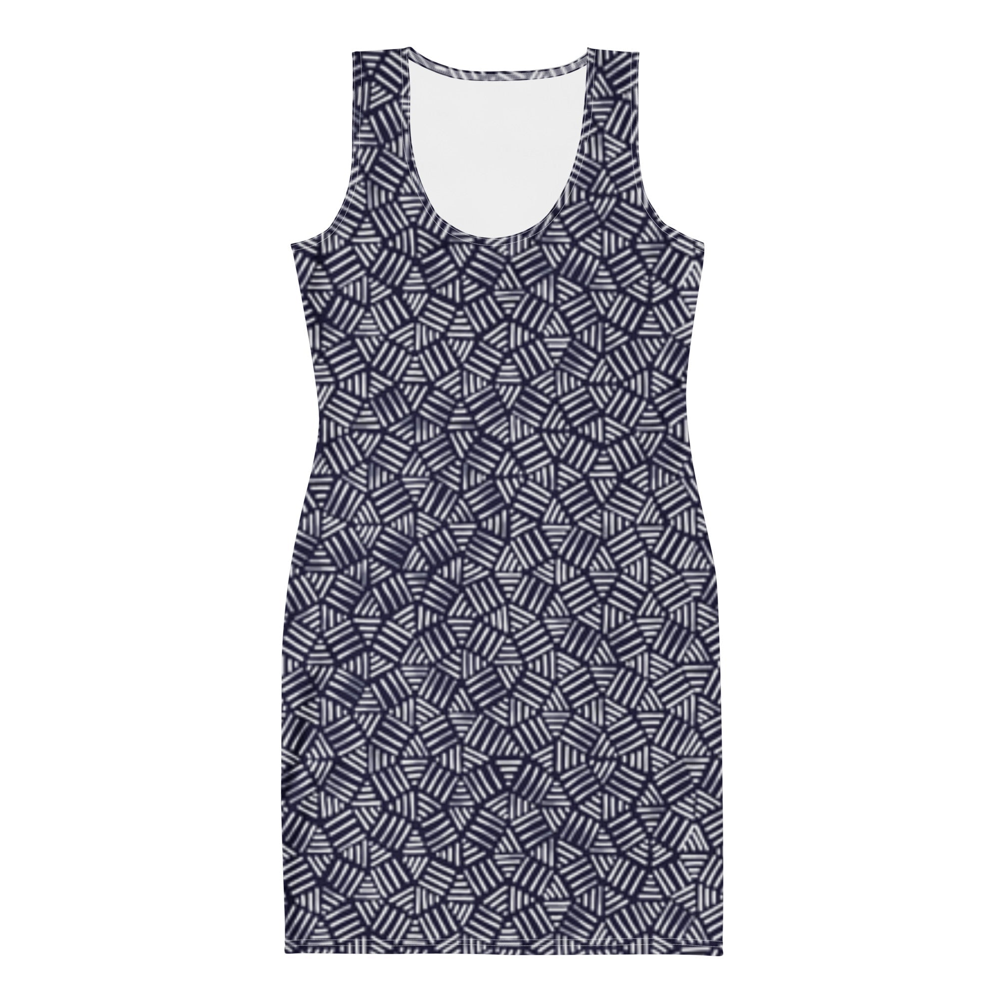 Inner Chaos (Bodycon Dress - FB0082) - Trillii