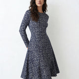 Inner Chaos (Midi Dress - FB0082) - Trillii