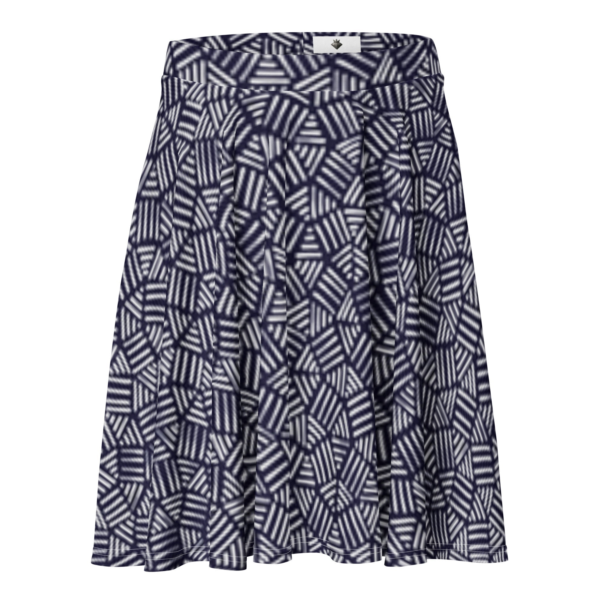 Inner Chaos (Skater Skirt - FB0082) - Trillii