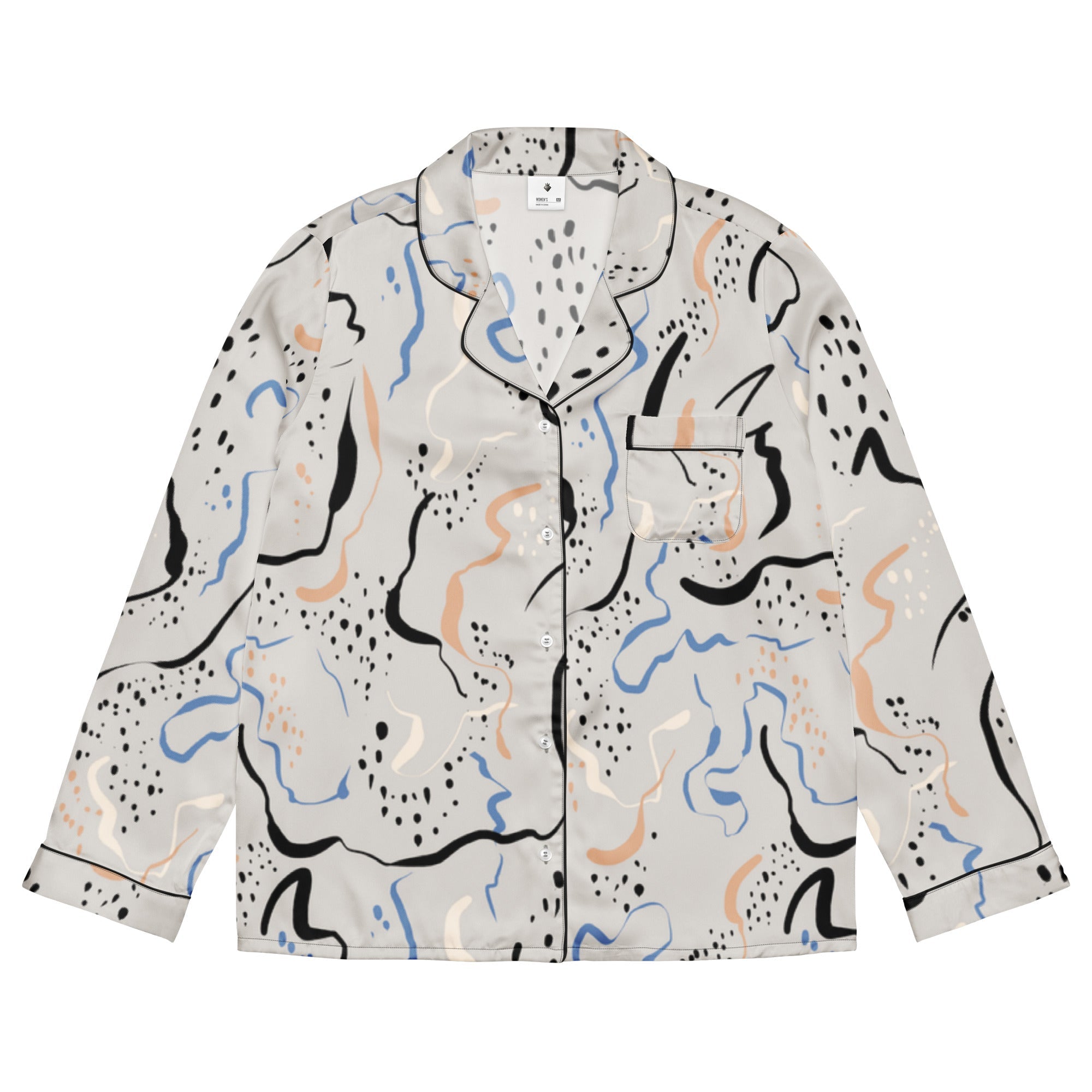 Interior Aura (Pajama Shirt (Long) - FB0075) - Trillii