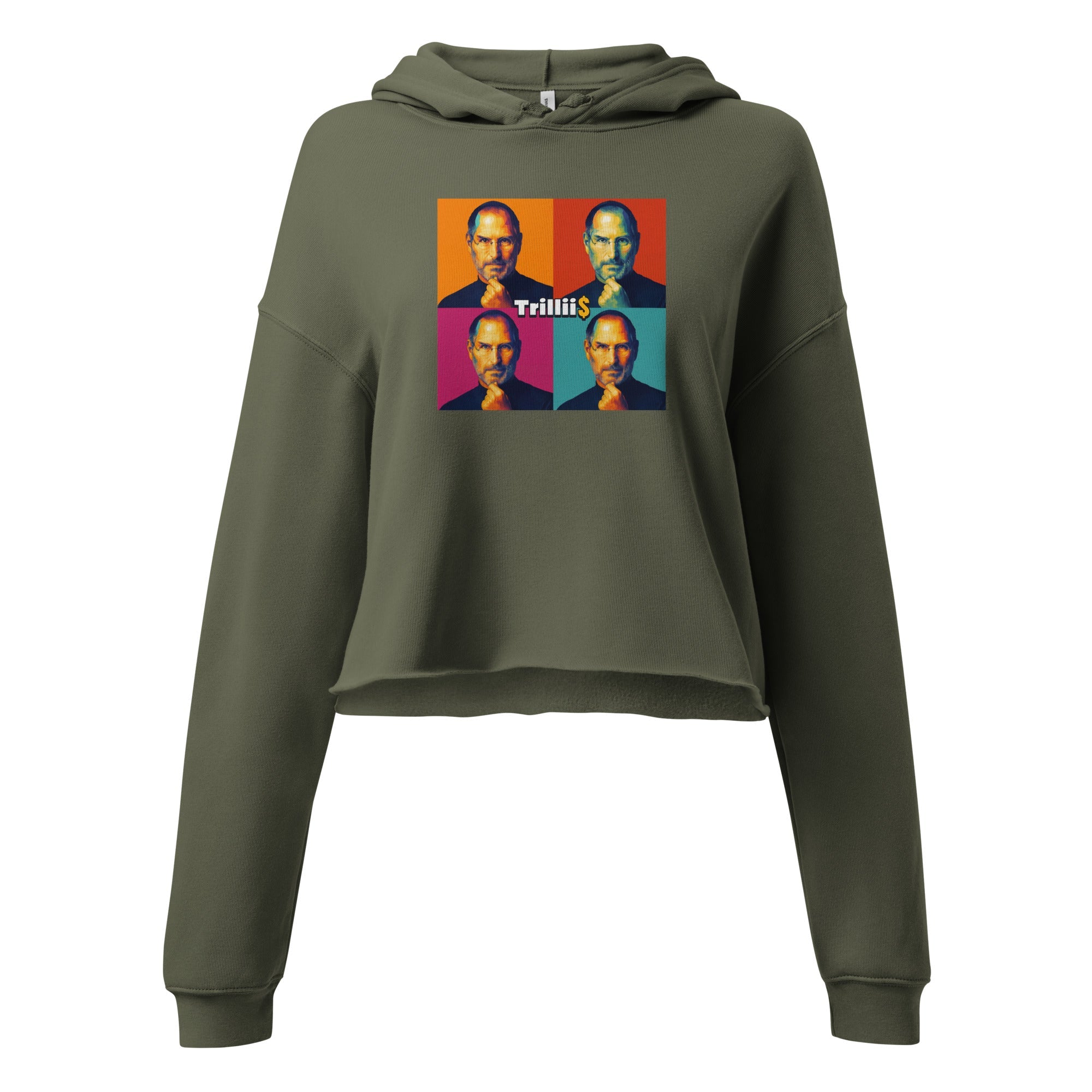 Jobs (Crop Hoodie - 0040) - Trillii