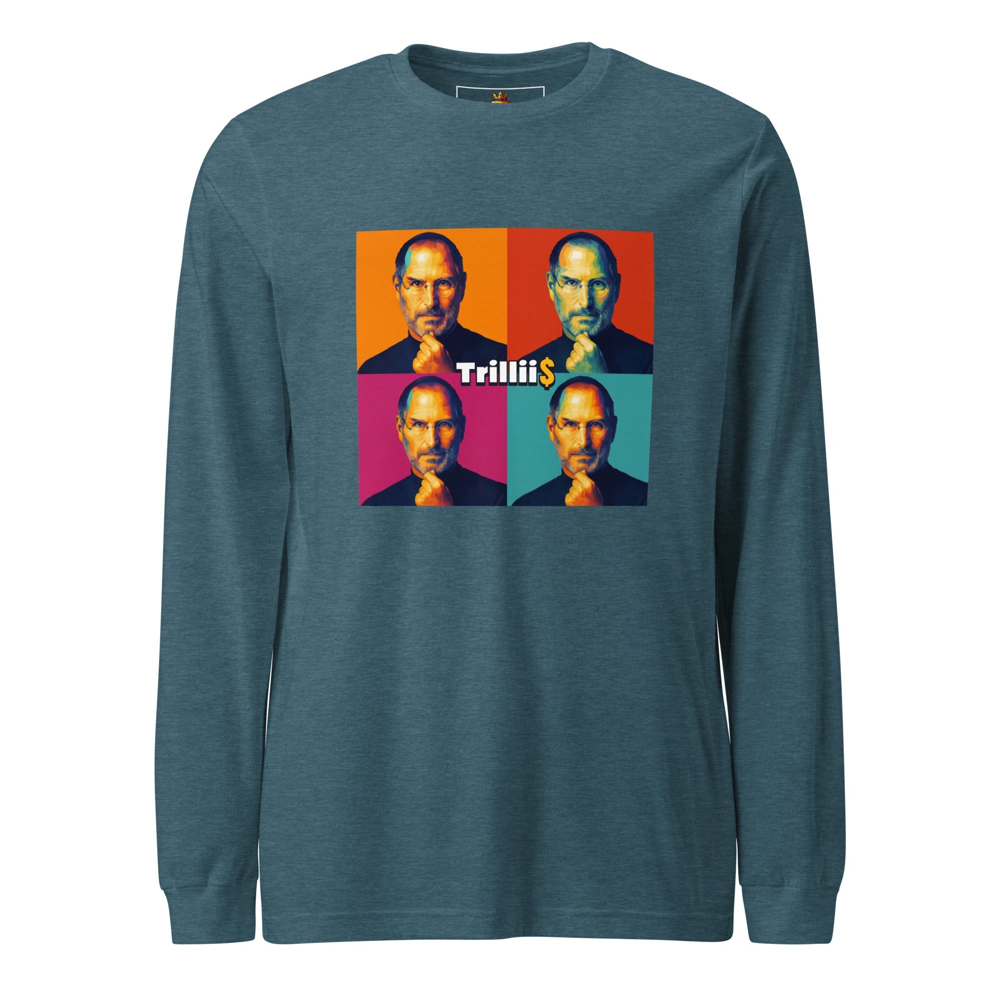 Jobs (Unisex Long Sleeve Tee - 0040) - Trillii