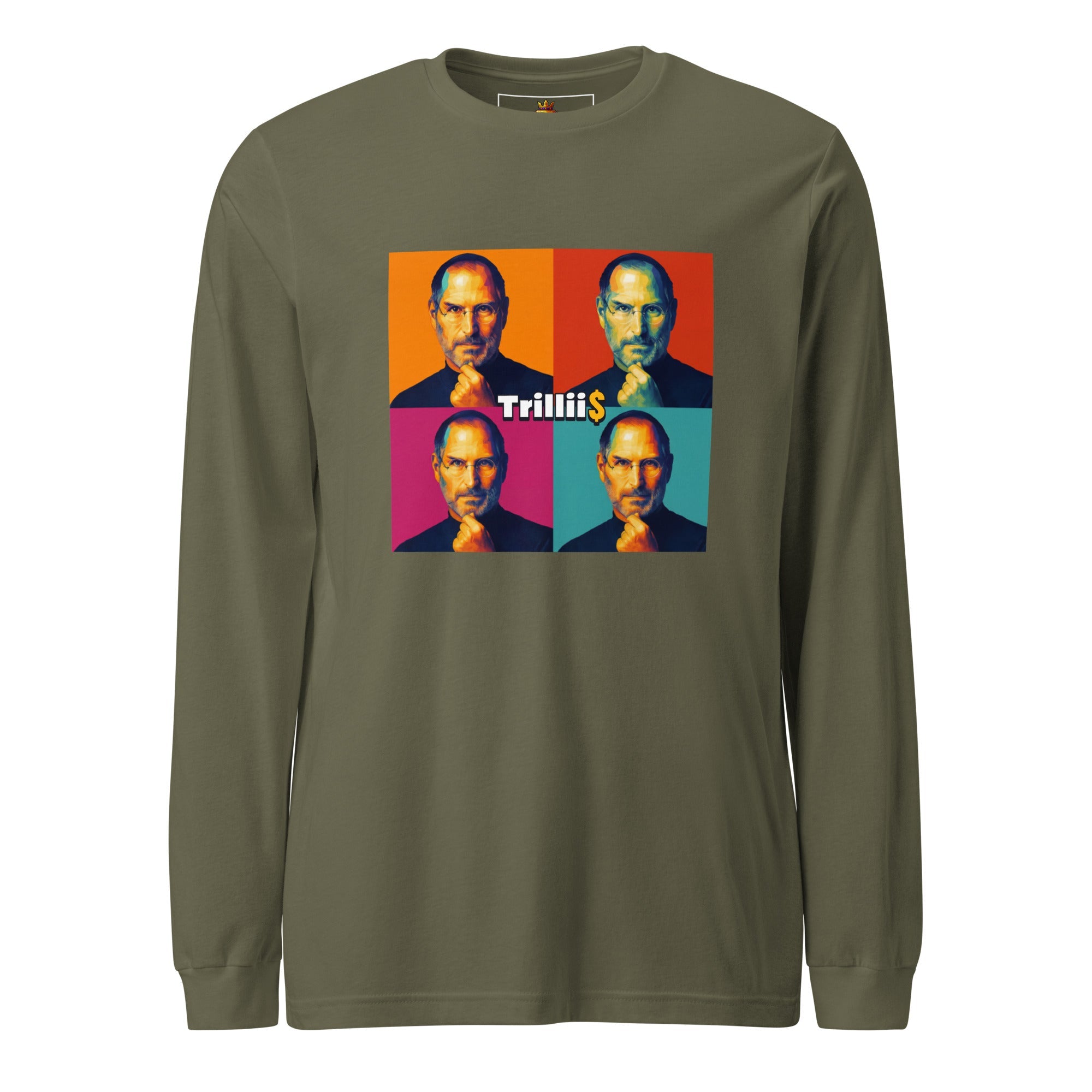 Jobs (Unisex Long Sleeve Tee - 0040) - Trillii