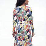 Living Color (Midi Dress - FB0094) - Trillii