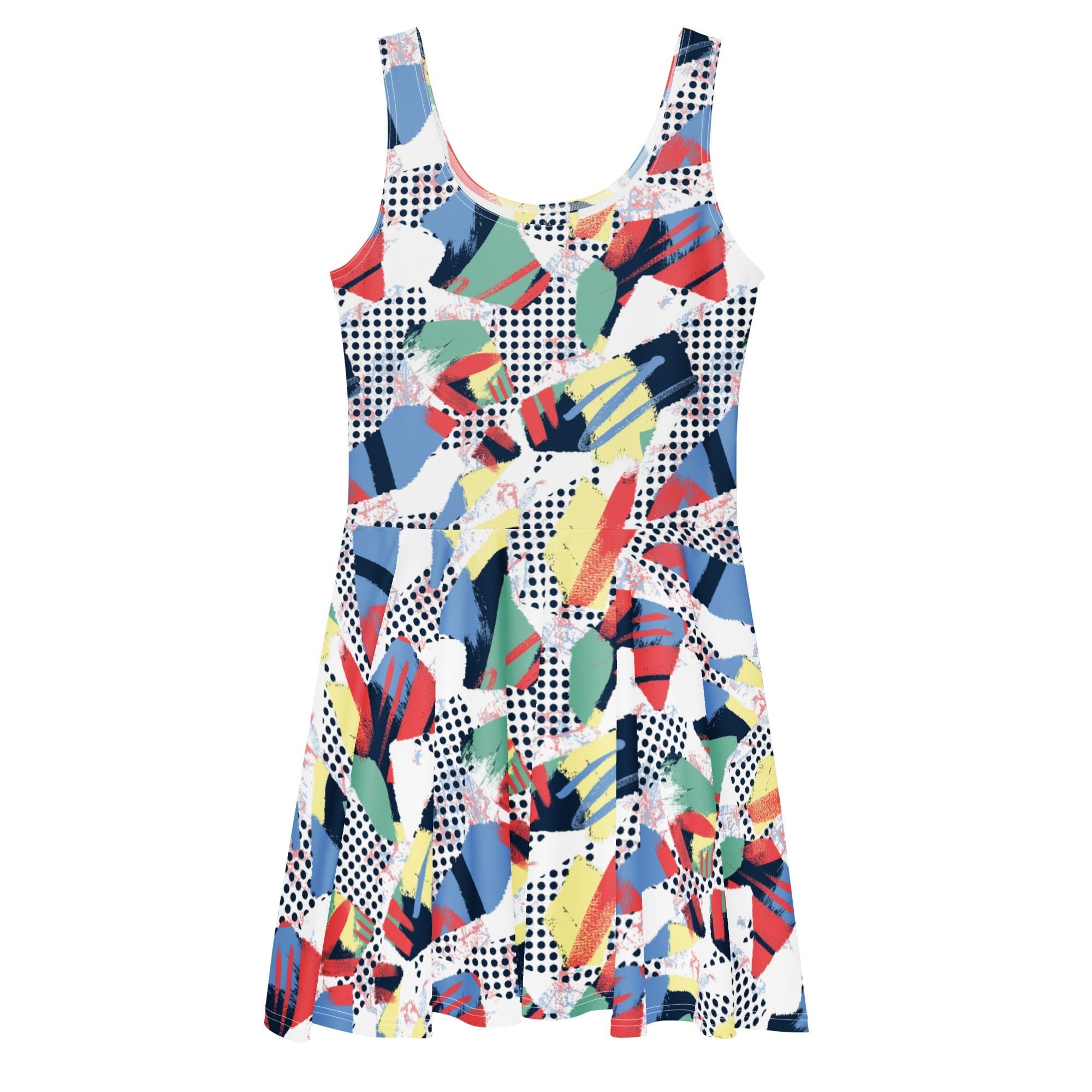 Living Color (Skater Dress - FB0094) - Trillii