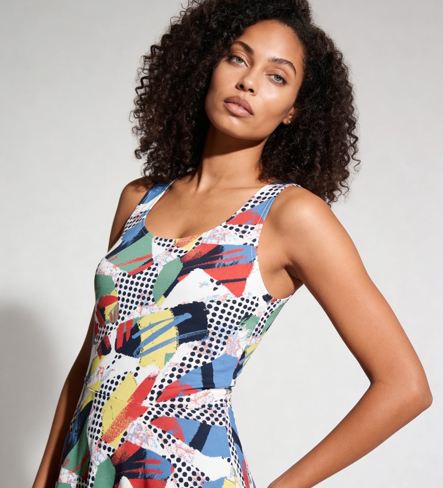 Living Color (Skater Dress - FB0094) - Trillii