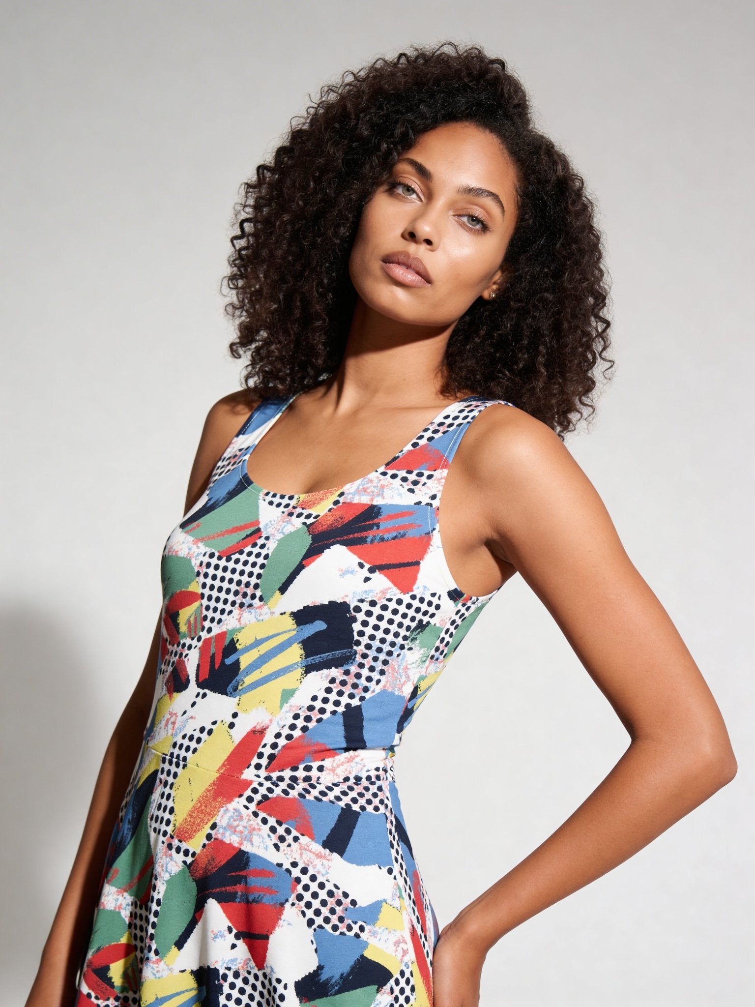 Living Color (Skater Dress - FB0094) - Trillii