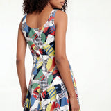 Living Color (Skater Dress - FB0094) - Trillii