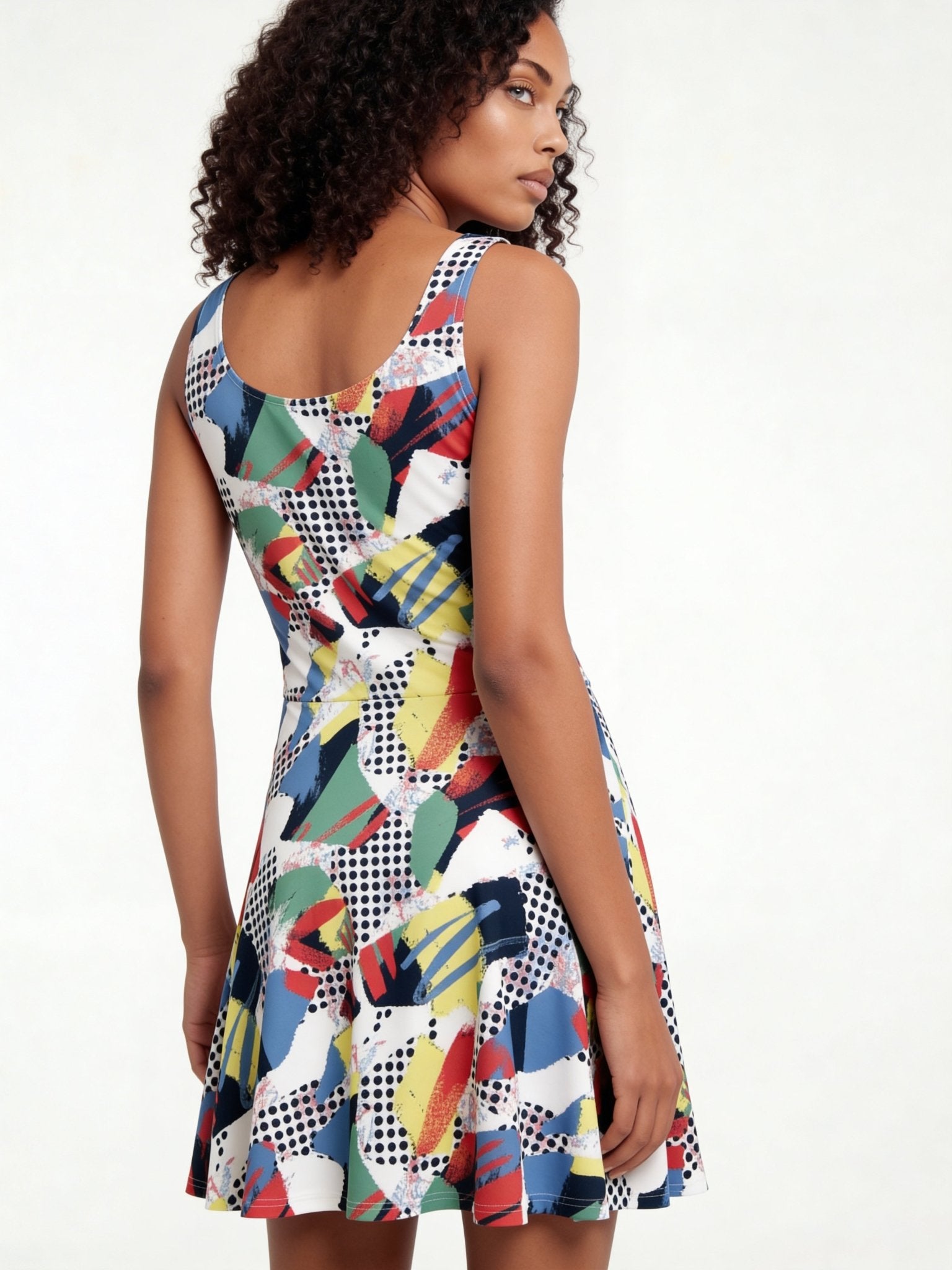 Living Color (Skater Dress - FB0094) - Trillii