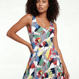 Living Color (Skater Dress - FB0094) - Trillii
