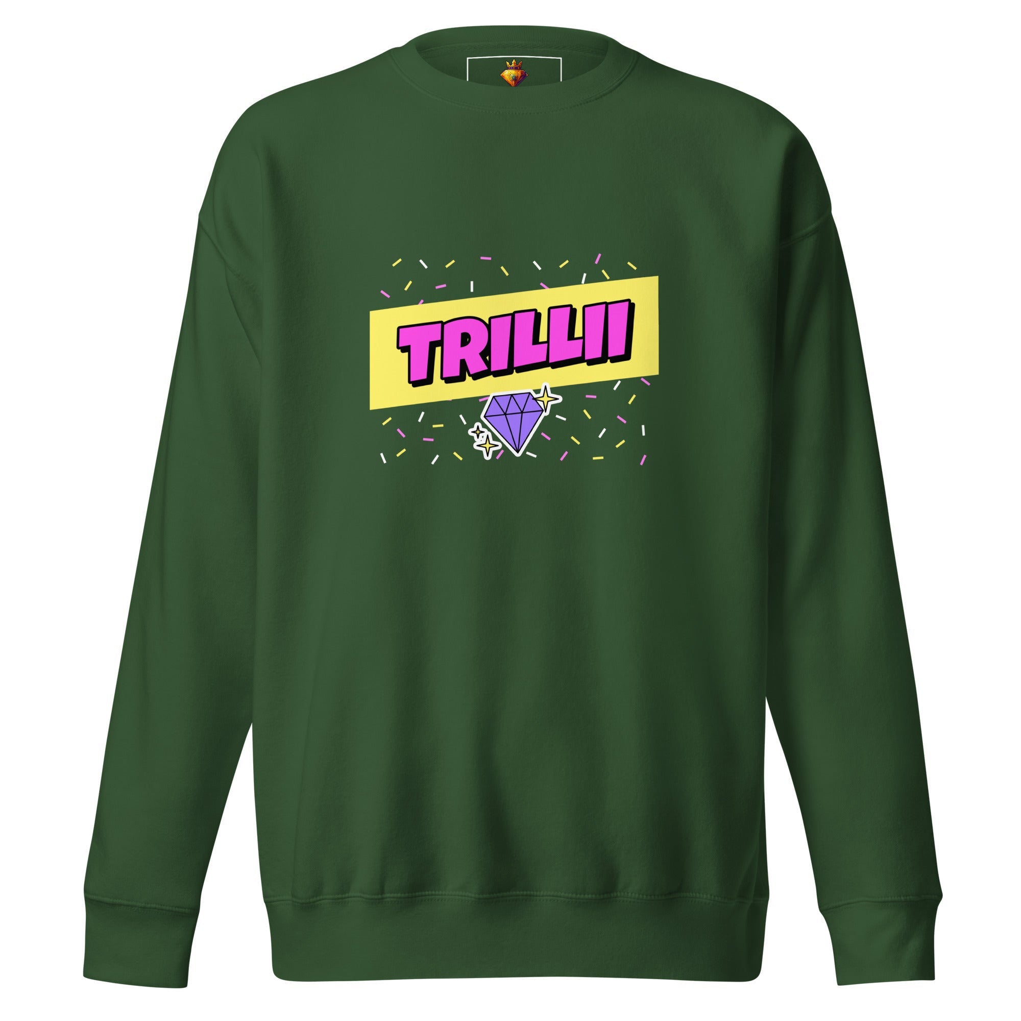 Living Trillii (Women's Premium Sweatshirt - FB0142) - Trillii