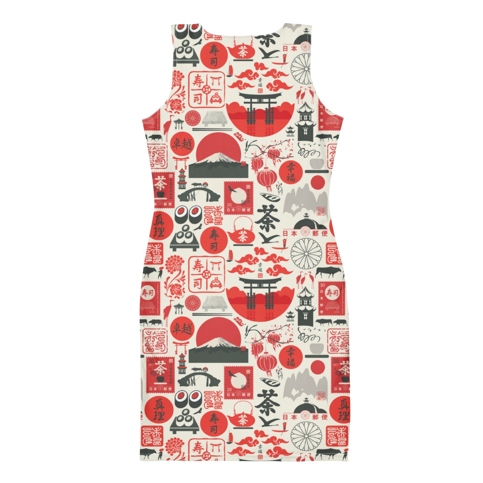 Made In China (Bodycon Dress - FB0088) - Trillii