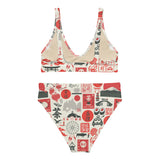 Made In China (High Waisted Bikini - FB0088) - Trillii