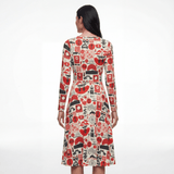 Made in China (Midi Dress - FB0088) - Trillii