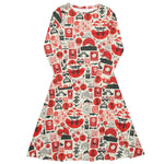 Made in China (Midi Dress - FB0088) - Trillii