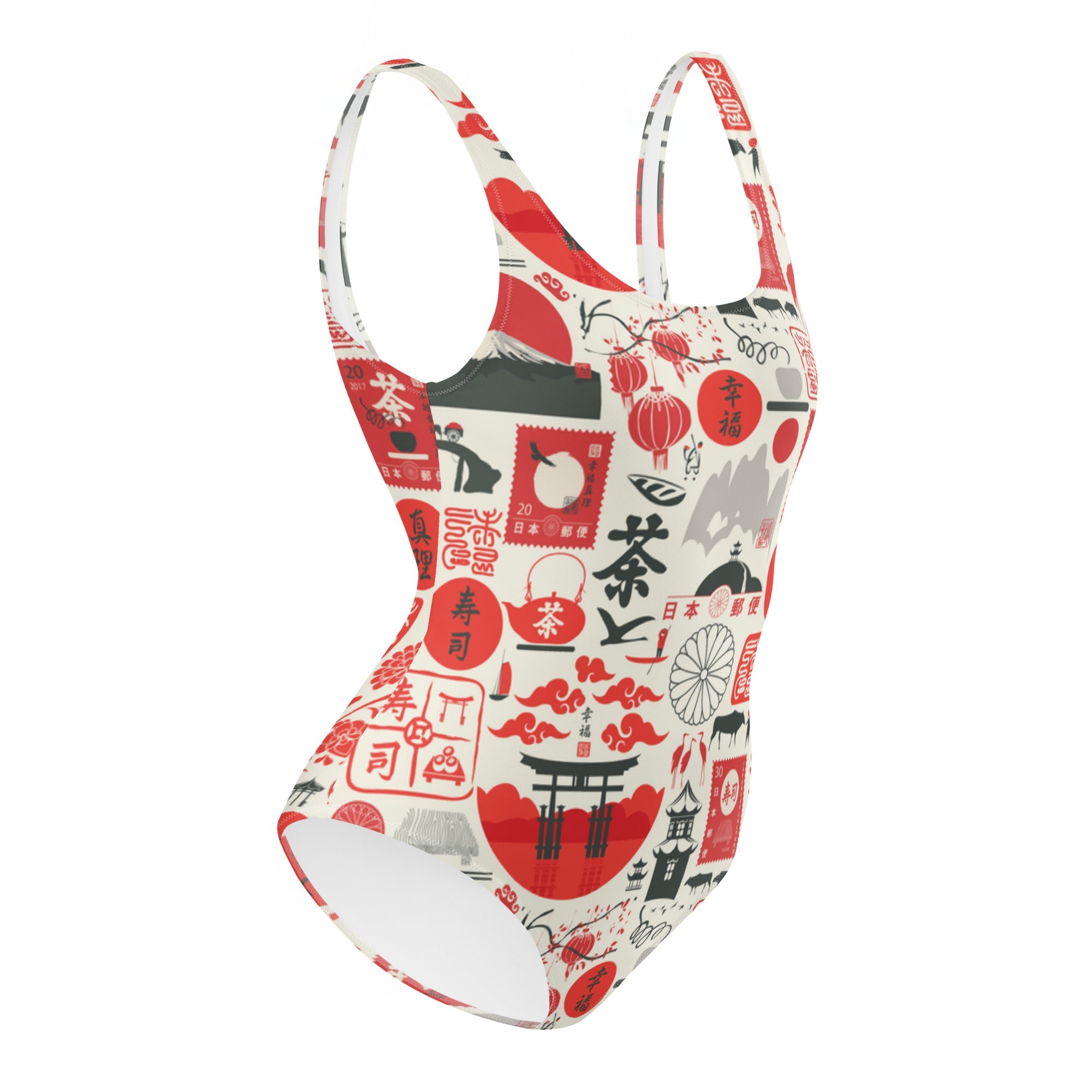 Made In China (One - Piece Swimsuit - FB0088) - Trillii