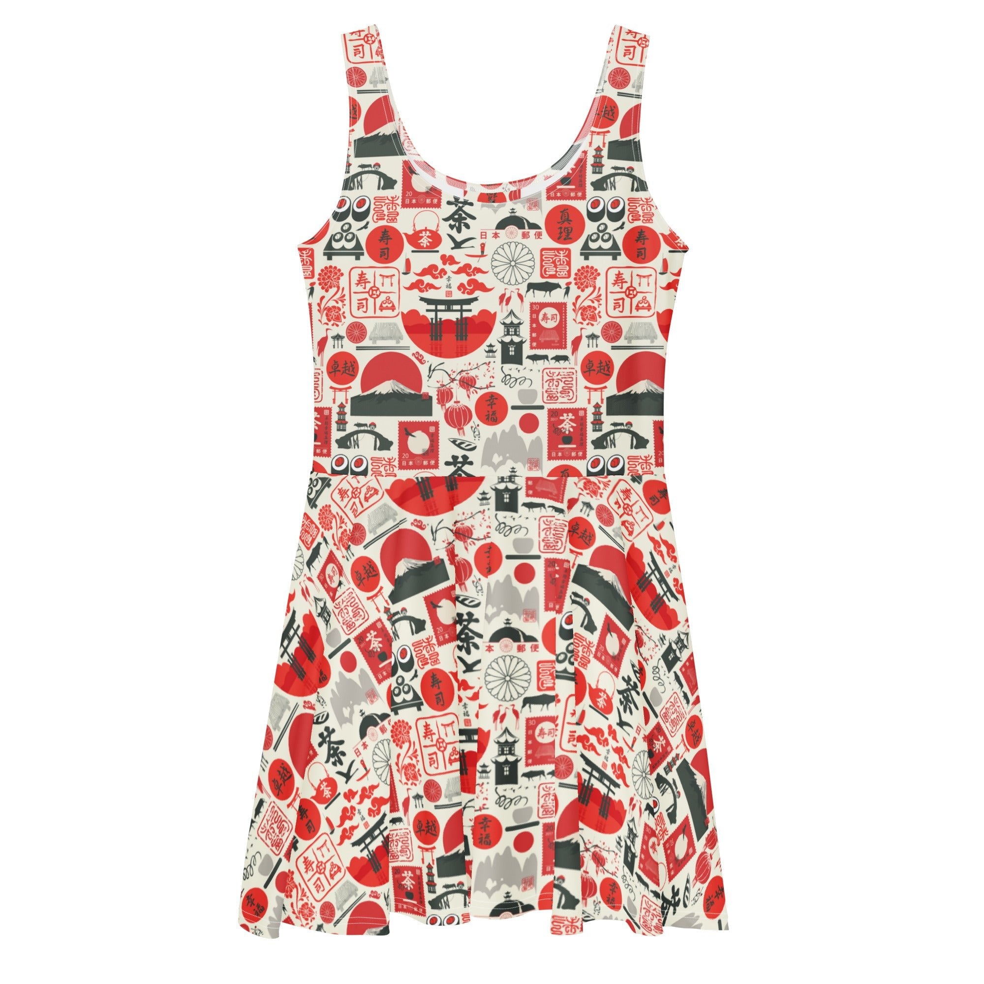 Made In China (Skater Dress - FB0088) - Trillii