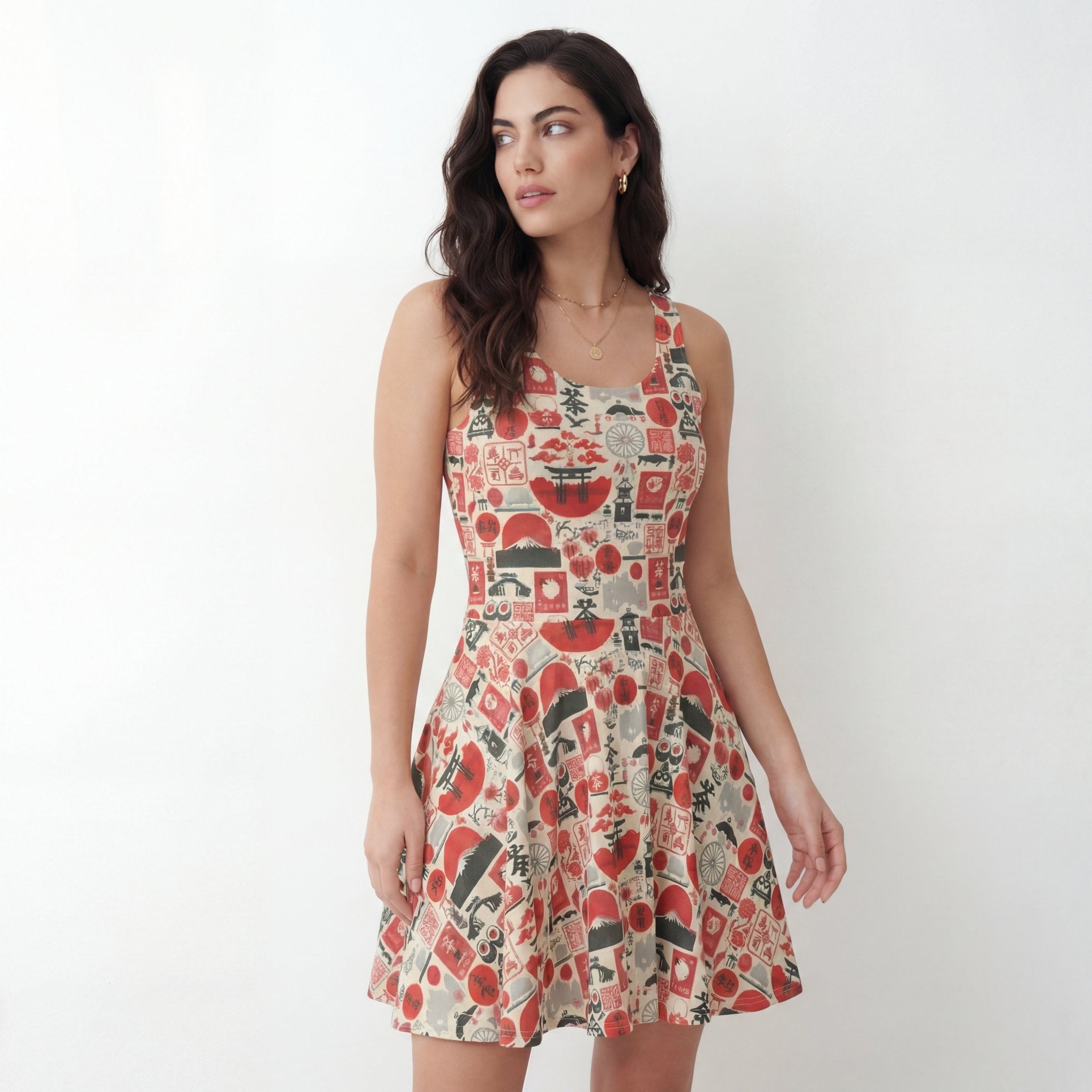 Made In China (Skater Dress - FB0088) - Trillii