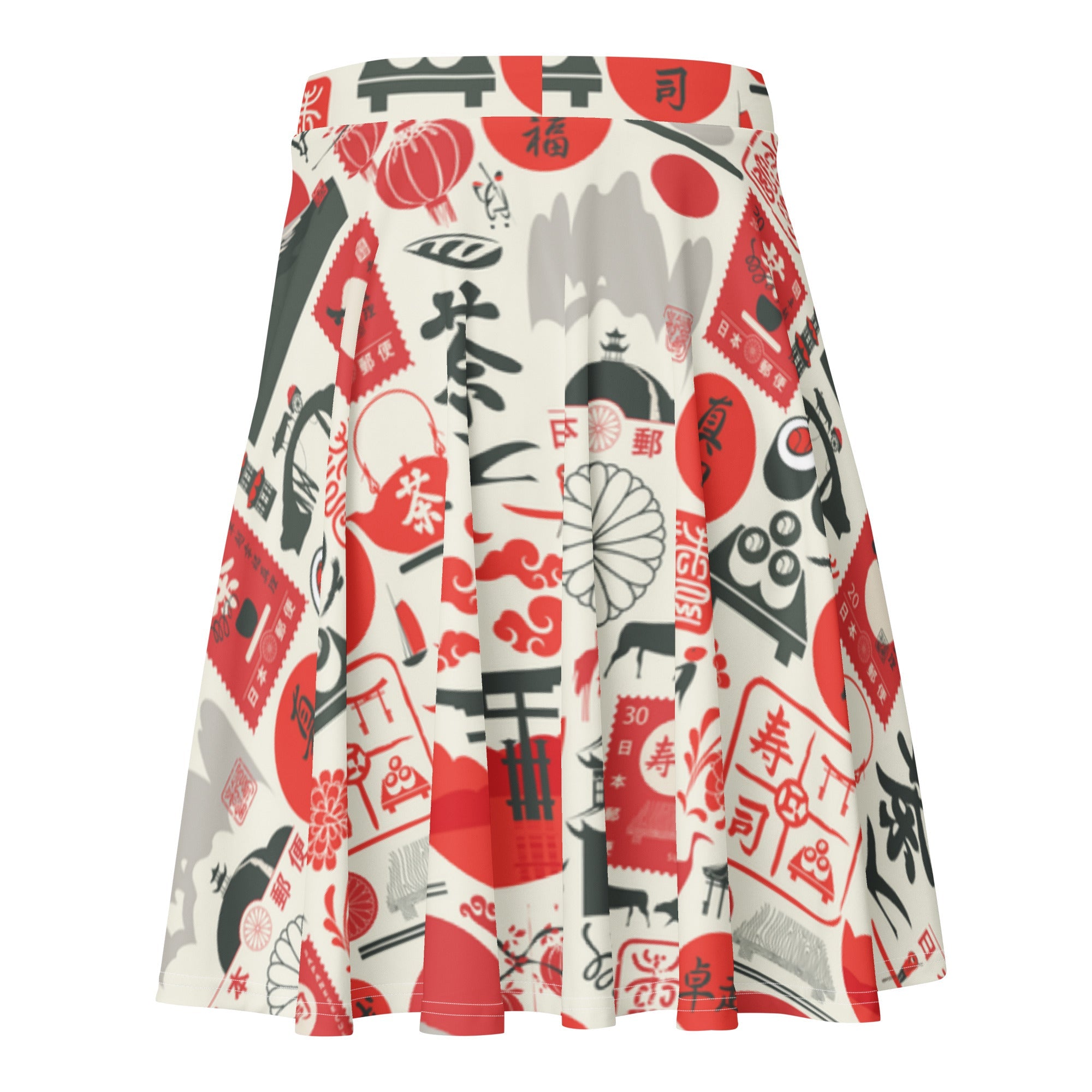Made in China (Skater Skirt - FB0088) - Trillii